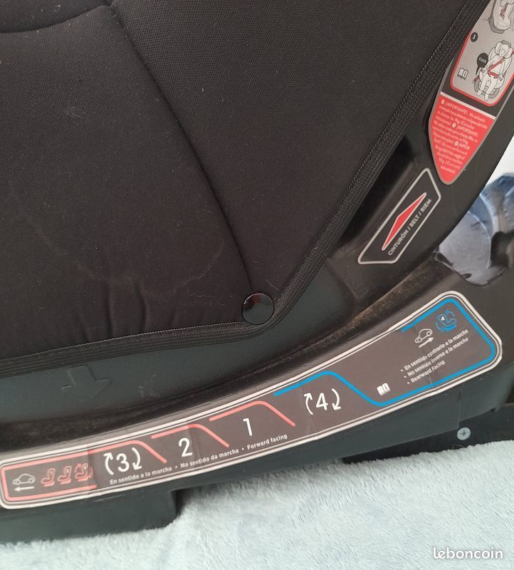 Siège auto ISOFIX side impact protection de marque BQS (image 3)