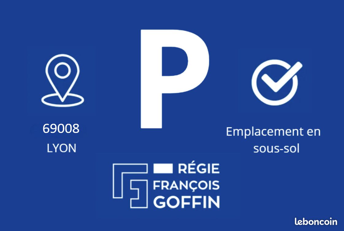 Parking Lyon · 50 €/mois