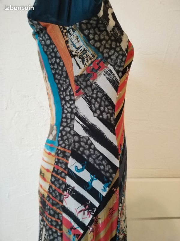 Robe Noire Save The Queen - Taille XS, Longueur 89 Cm - Neuf Sans étiquettes