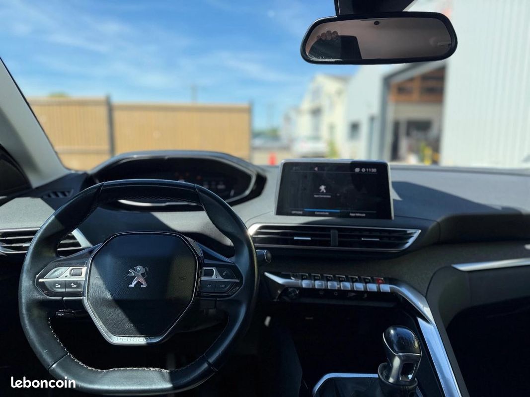 Peugeot 3008 GENERATION-II 2.0 BLUEHDI 150 GT LINE - CARPLAY - COURROIE OK - CAMERA 360 (image 13)