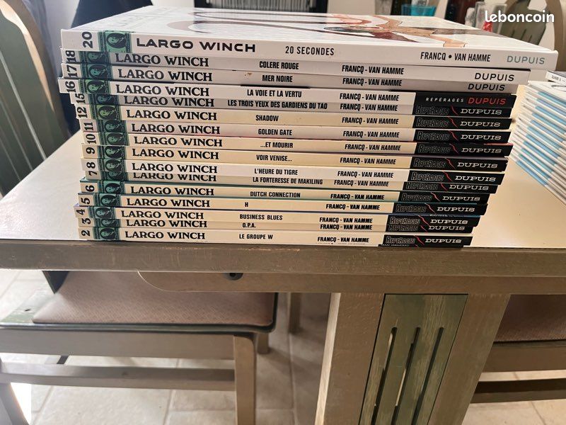 Collections BD Largo Winch et Sisco (image 1)