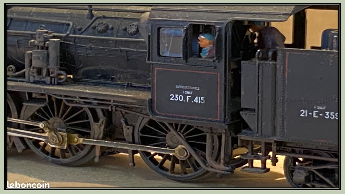 FLEISCHMANN PICCOLO Échelle N - Locomotive 230 SNCF Avec Tender Motorisé - Occasion