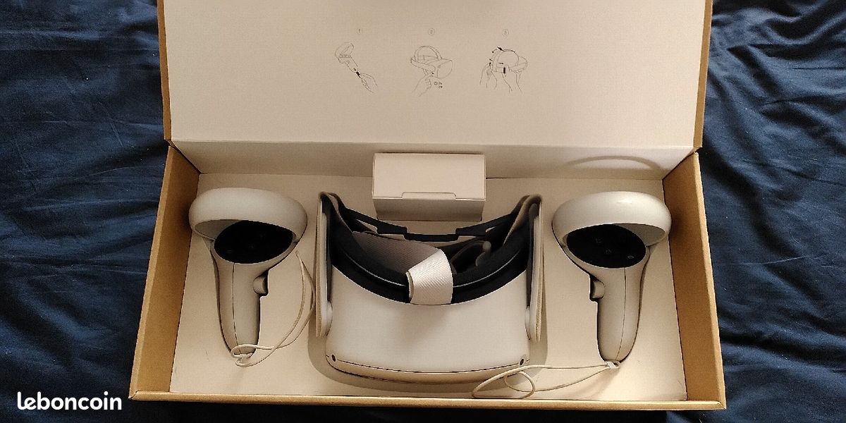 Casque vr oculus quest 2 256go (image 2)