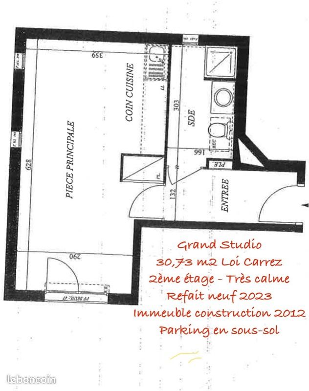 Appartement 1 pièce 31 m² · à Saint-Germain-en-Laye · 31 m² · 187 000 €