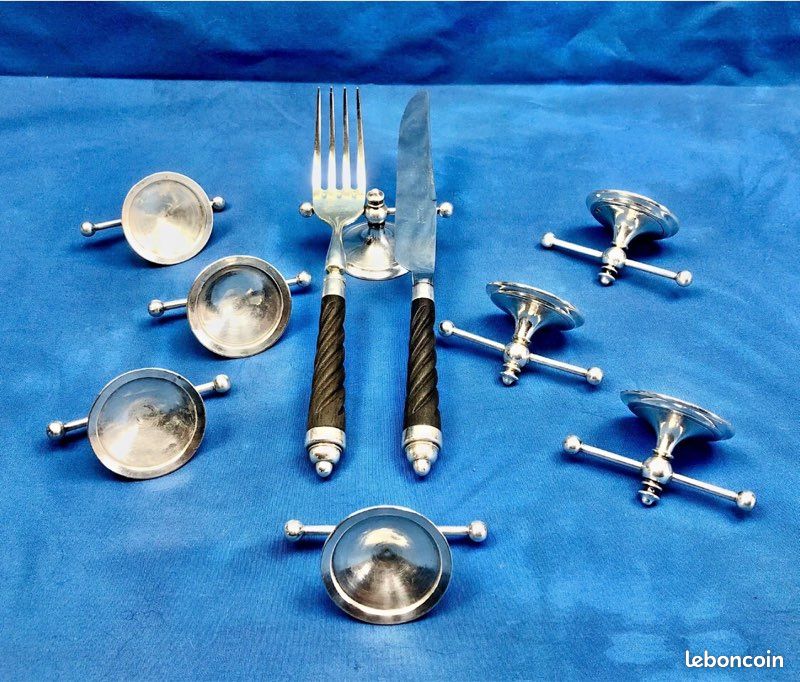 Ménagère Cailar Bayard, 51 pieces, métal argenté - Arts de la table