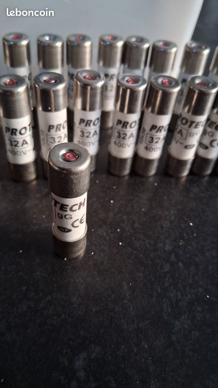 Lot de 20 fusibles ceramiques 32A a voyant (image 3)