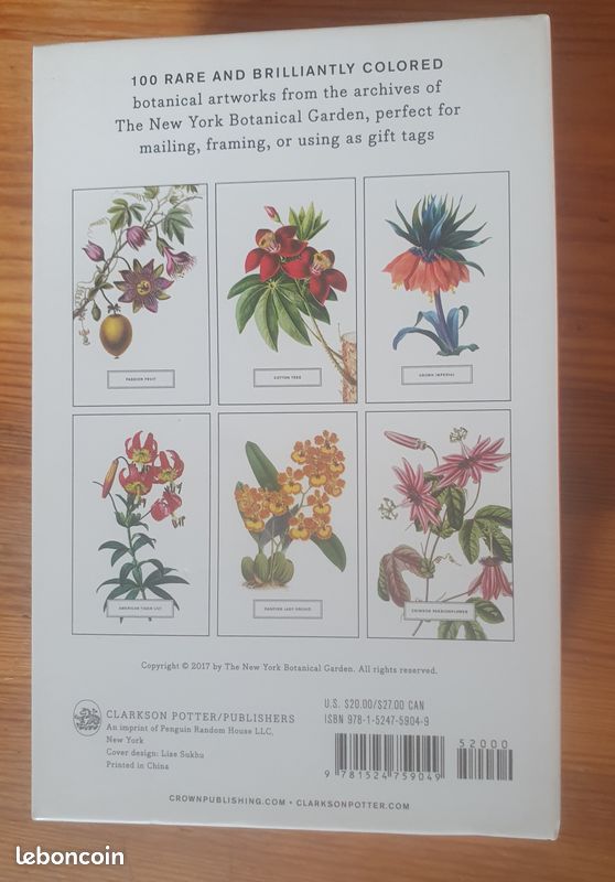 Botanicals - 100 Postcards from the Archives of the New York Botanical Garden (image 3)