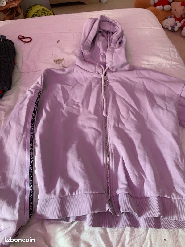 Gilet violet (image 1)
