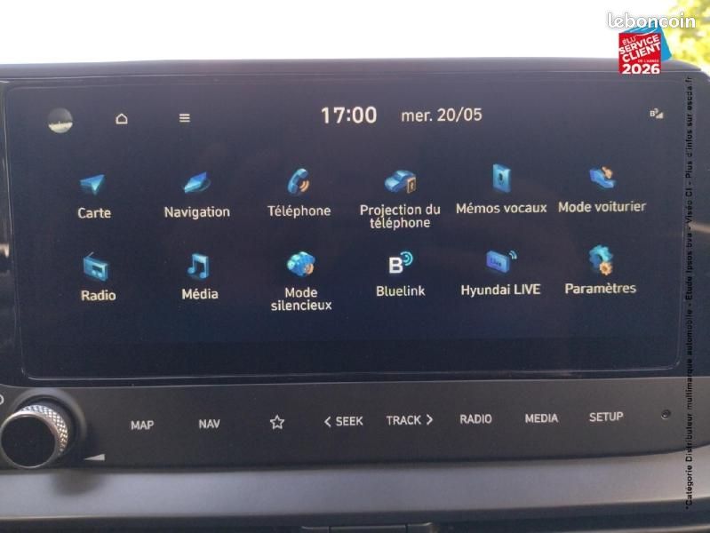 Hyundai i20 T-GDi 90 Intuitive DCT-7 GPS Carplay Radar Caméra de recul (image 23)