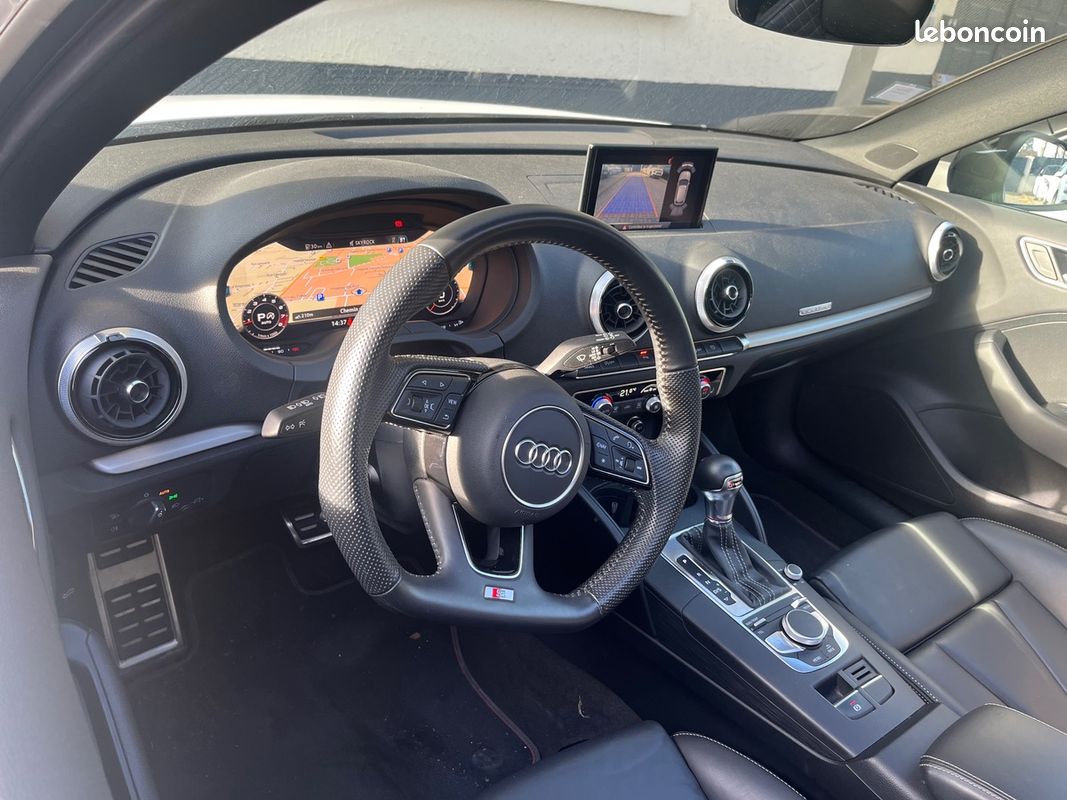 Audi S3 Sportback 300 cv Phase 2 full options TO , JA19 , siège RS, matrix Faible kms garantie 12M (image 9)