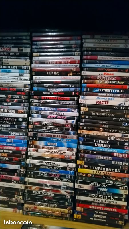 Vends 200 DVD Films (image 1)