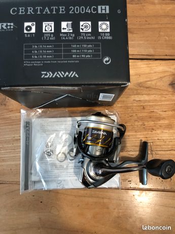 Moulinet Toupie Daiwa 21 Certate SW 6000-P - Pour Pêche En Mer, Occasion