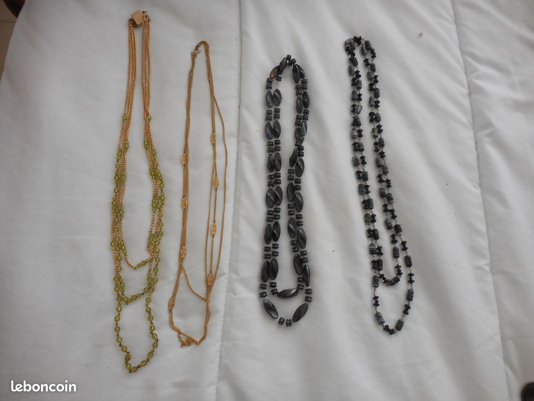 Pour la fête des mamans jolis colliers et sautoirs vintage (image 7)