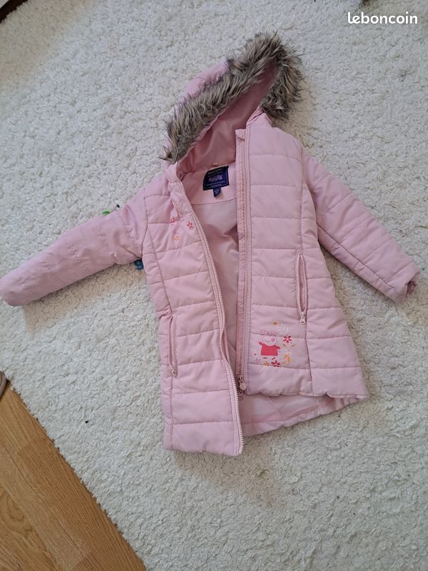 Doudoune légèreenfant 3 -4ans peppa pig (image 1)