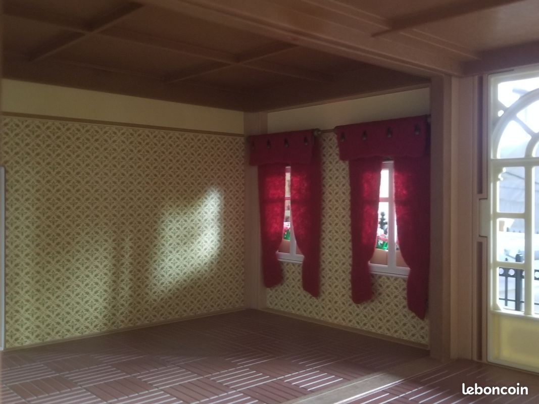Maison playmobil belle époque 1900 avec étage supplémentaire ref 5300 et 7411 (image 4)