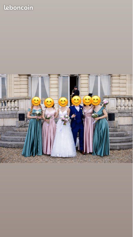 Robe Fille The English Roses Taille 6, Vert Musique - Occasion Très Bon état, Doublée