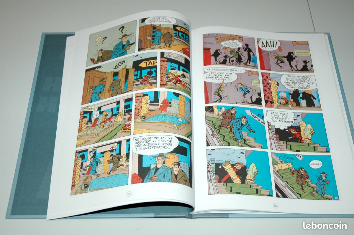 BD Spirou et Fantasio : la corne du rhinocéros NEUVE (image 2)