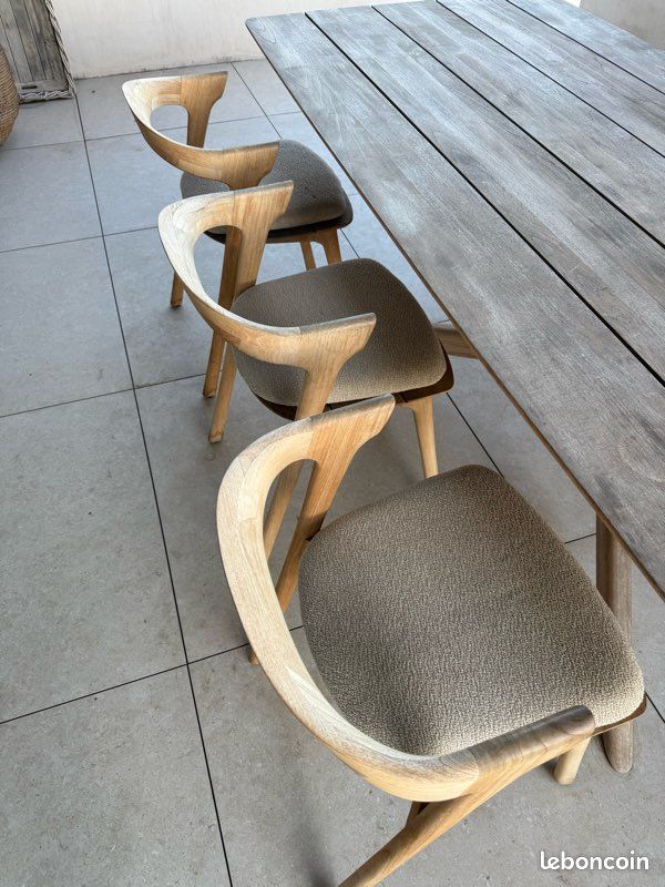 Chaise de jardin teck (image 3)