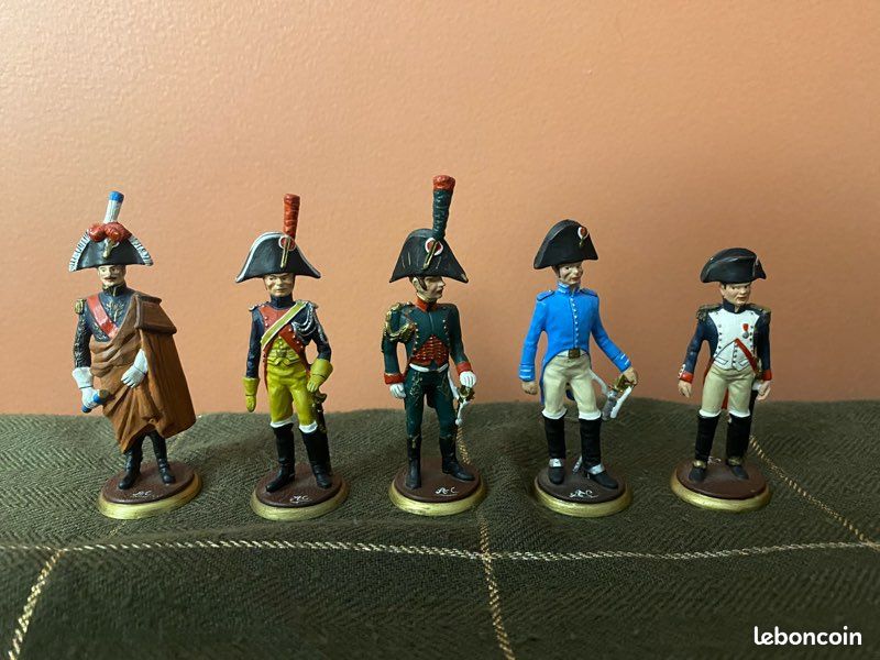 Soldats De Plomb 1er Empire – Voltigeur 9e De Ligne – Signé Claude Alexandre (54mm)