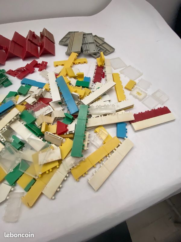 Lot Ancien De Boîtes Pierres Magiques - Jouet Vintage Avec Pièces Et Papiers - Occasion