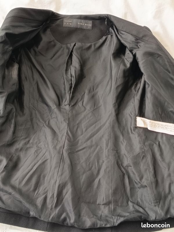 Veste Zara noire (image 8)