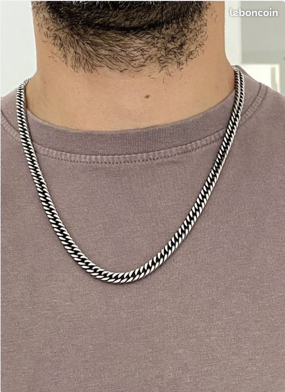 Collier Acier Marque Collier Homme Collier Homme En Acier