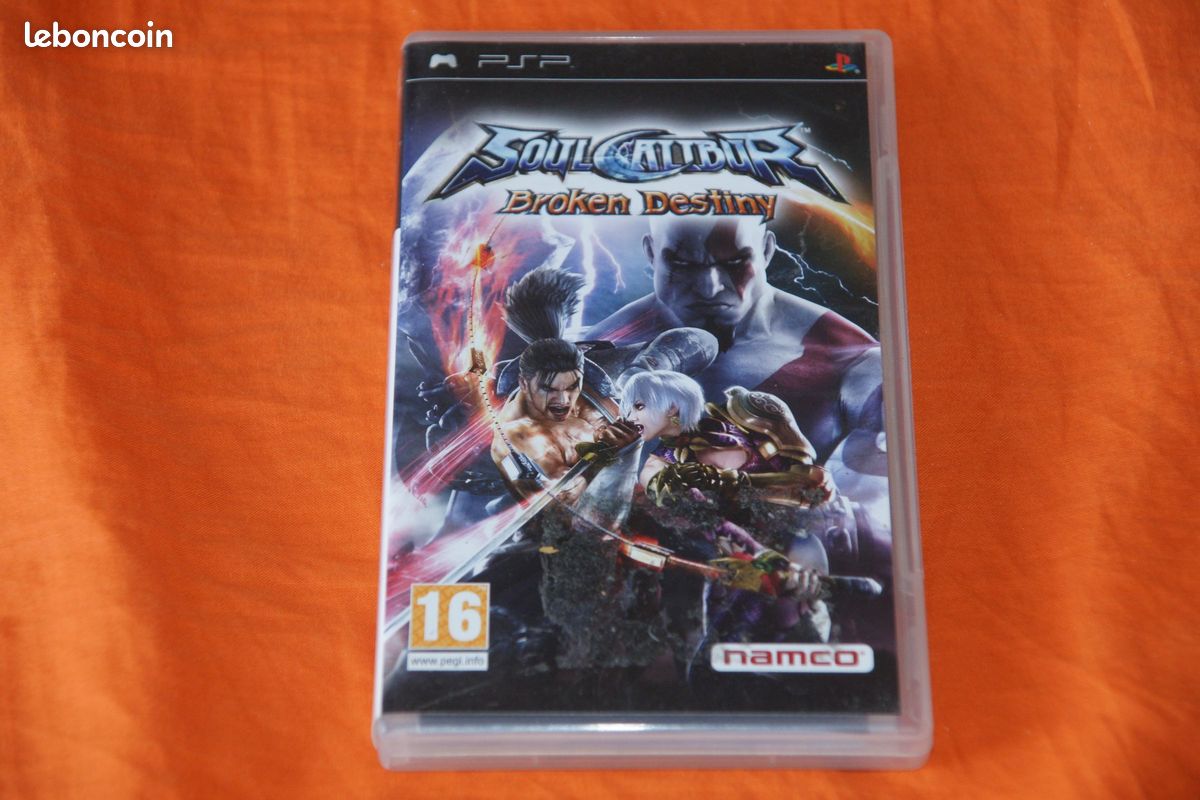 soulcalibur Broken Destiny PSP Neuf PAL FR Sony Playstation Portable