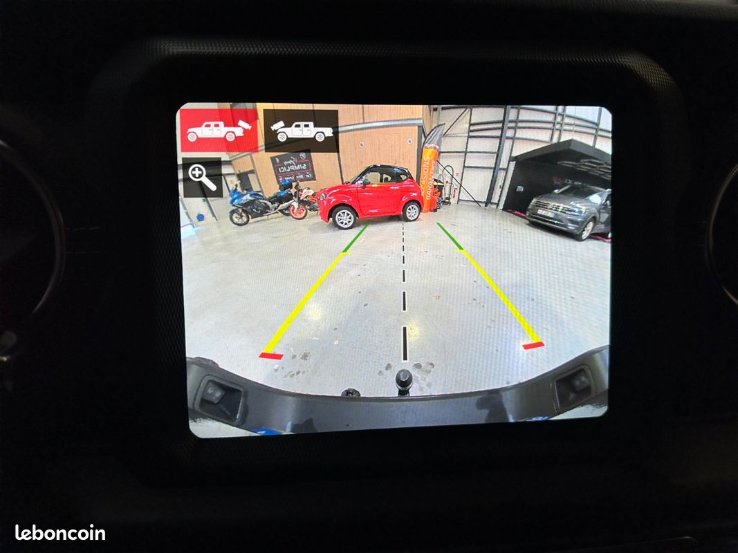 JEEP GLADIATOR 3.0 V6 MULTIJET 264ch OVERLAND Hard top Regulateur adaptatif Sieges chauffant Garantie Constructeur (image 19)