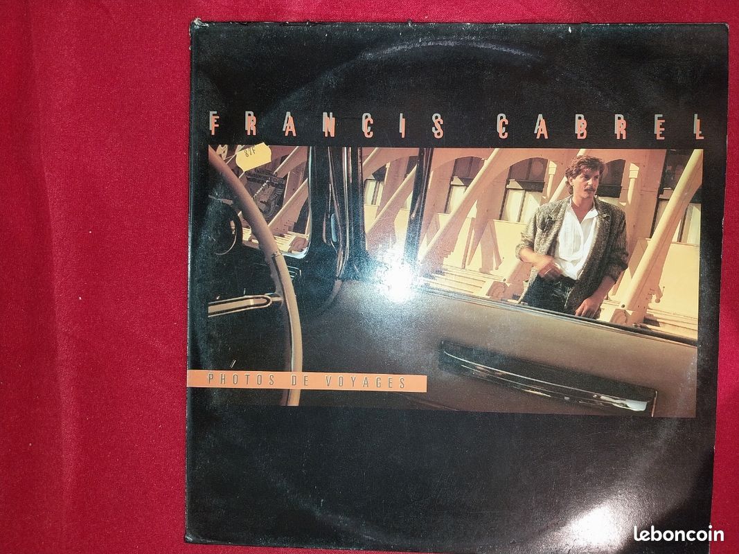 Disque vinyle 33t de "Francis Cabrel" (image 1)