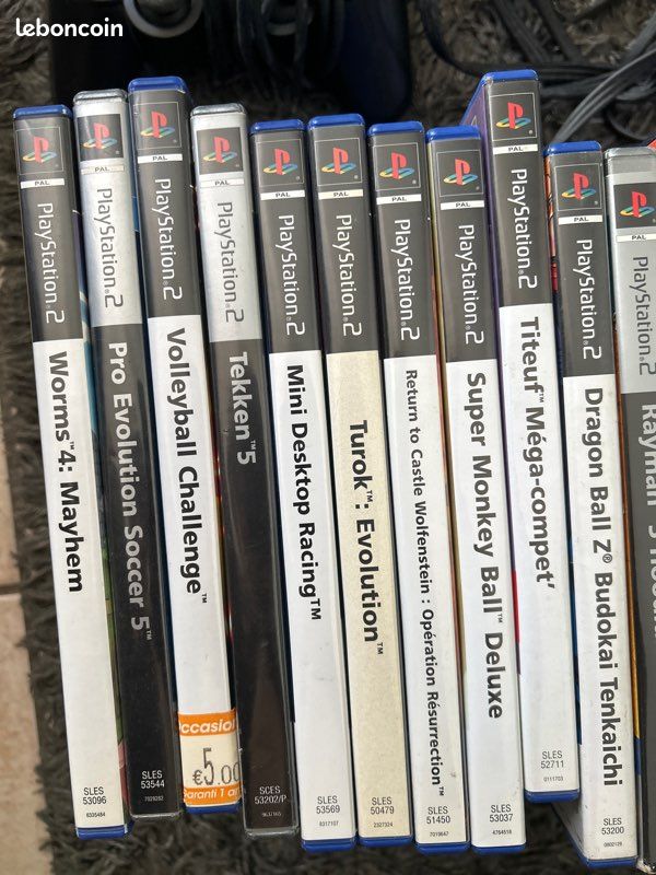 Lot jeux PlayStation 2 ps2 et accessoires (image 2)