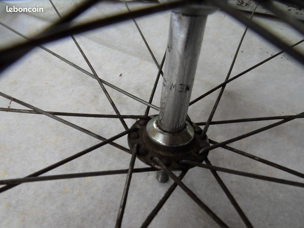 Jante Rigide 650B + Pneu Michelin 44-584 – Vintage, Fabrication Française