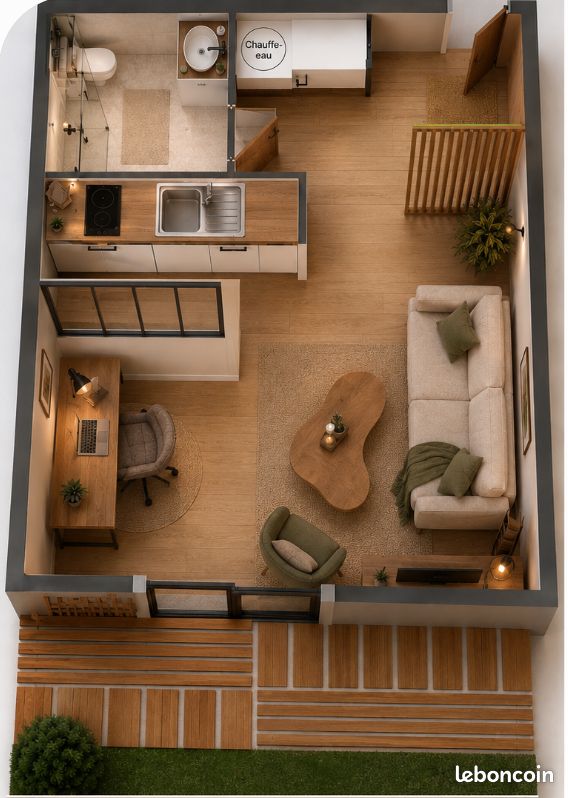 Appartement 1 pièce 21 m² · à Rennes · 21 m² · 715 €/mois