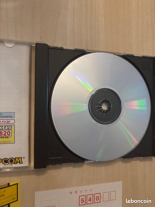 Marvel super heroes sega Saturn capcom japonais spin et reg card (image 8)
