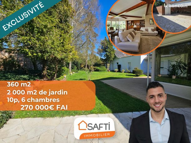 Maison 10 pièces 360 m²