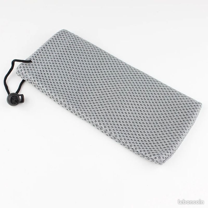 LOT DE 5 Pochettes En Nylon Avec Cordon De Serrage : De Rangement Pour