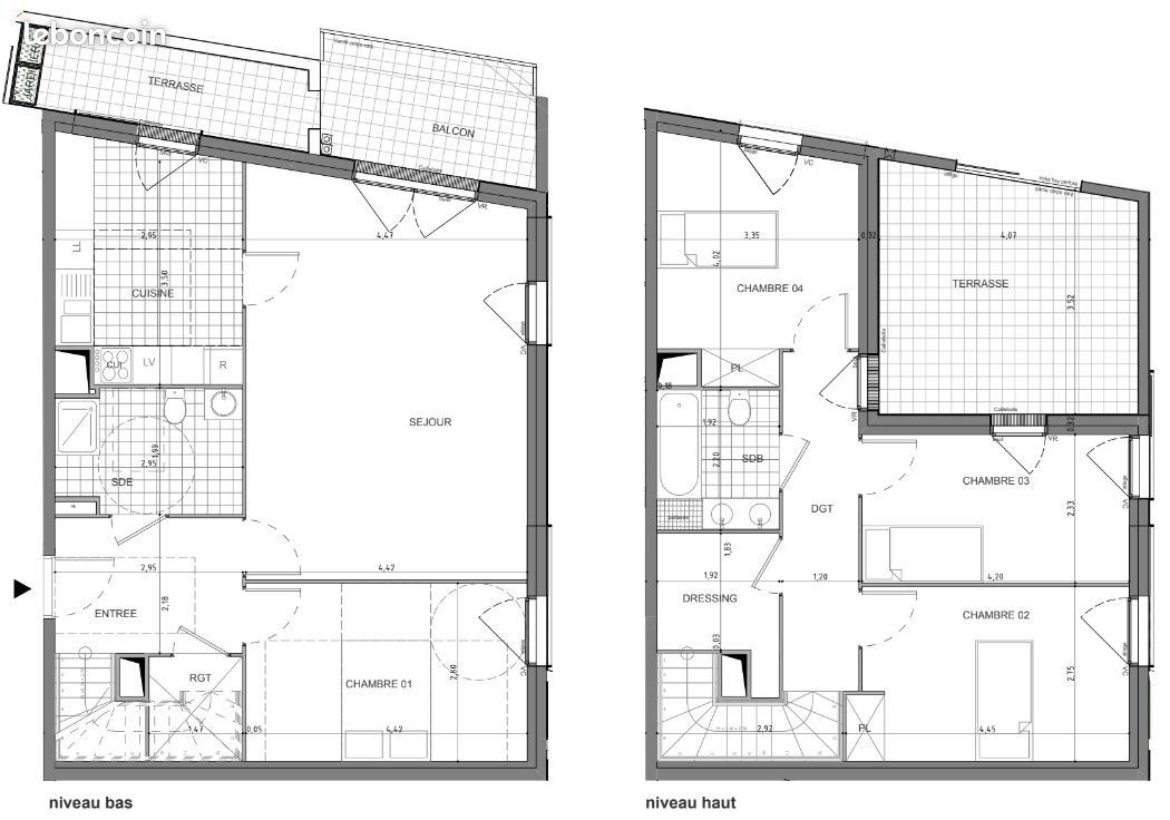 Duplex Asnières Les Courtilles 4 chambres 110m² (image 3)