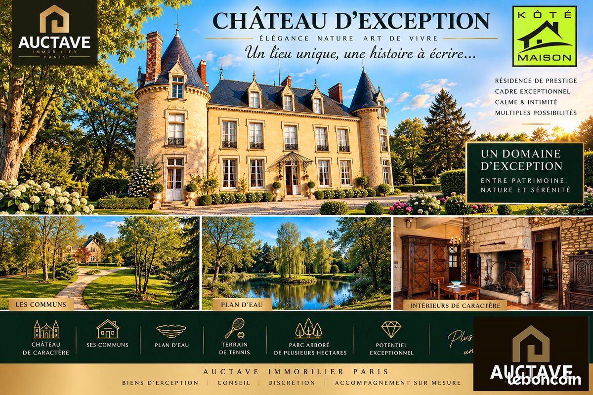 Maison 18 pièces 446 m² · à Le Mans · 446 m² · 980 000 €