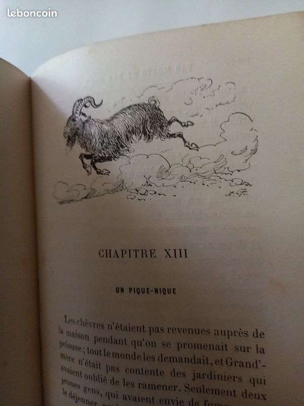 Par Monts et par Vaux par Mme de Witt Bibliothèque des petits enfants daté 1888 (image 10)