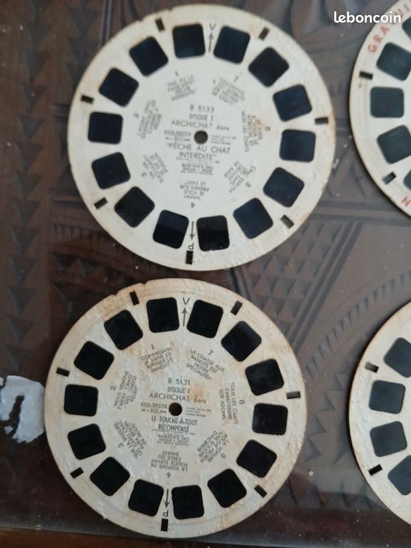 Visionneuse View-master et ses disques Vintage (image 6)