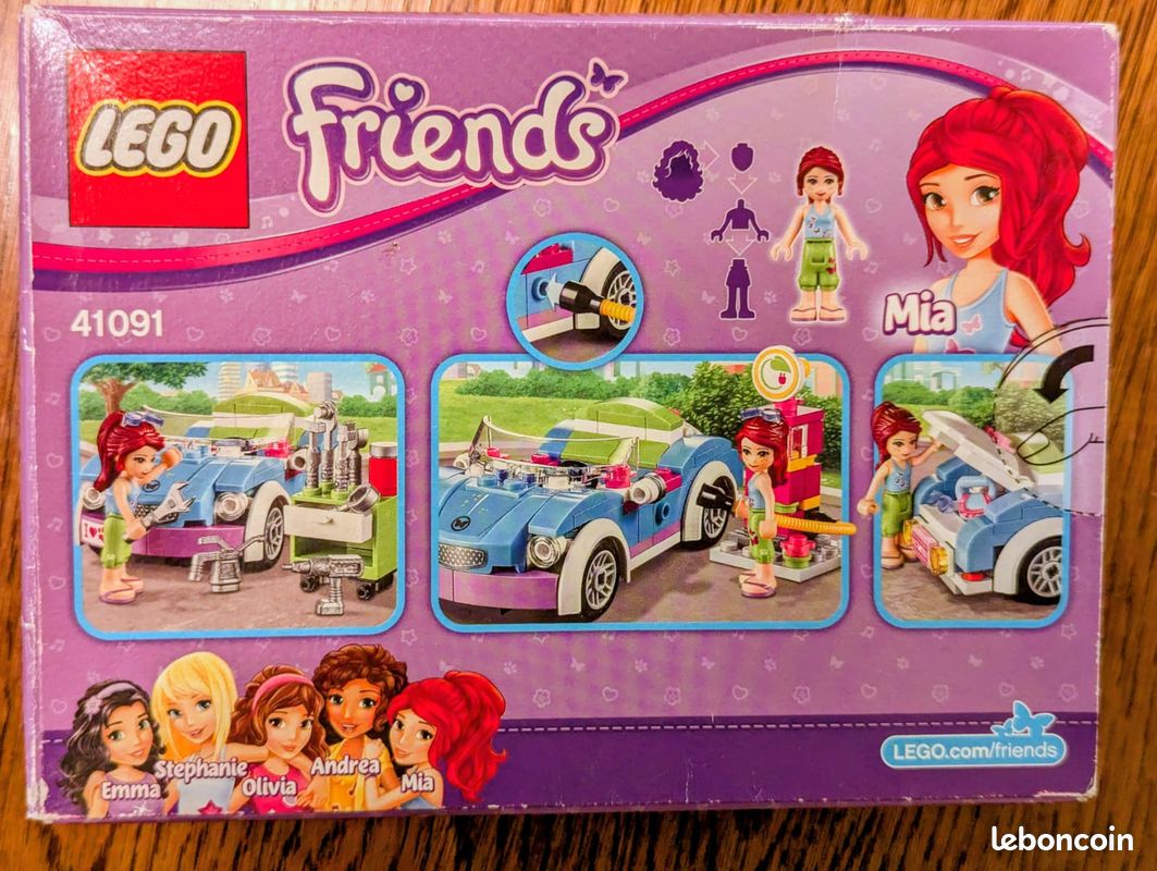 Set LEGO Friends 41091 - La Decapotable de Mia- NEUF (image 2)