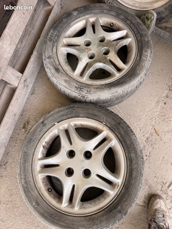 2 Jantes roues Citroën 15 pouces (image 1)