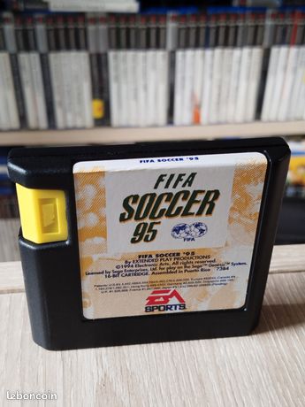 Jeu FIFA 96 Sur Sega Mega Drive – Version PAL, Bon état Cartouche Et Boîte