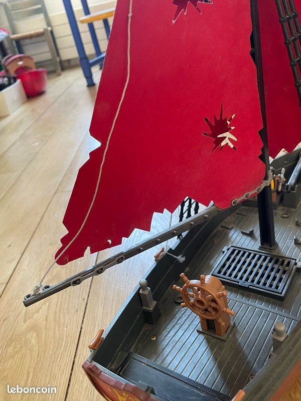 Bateau pirate Playmobil vintage (image 9)