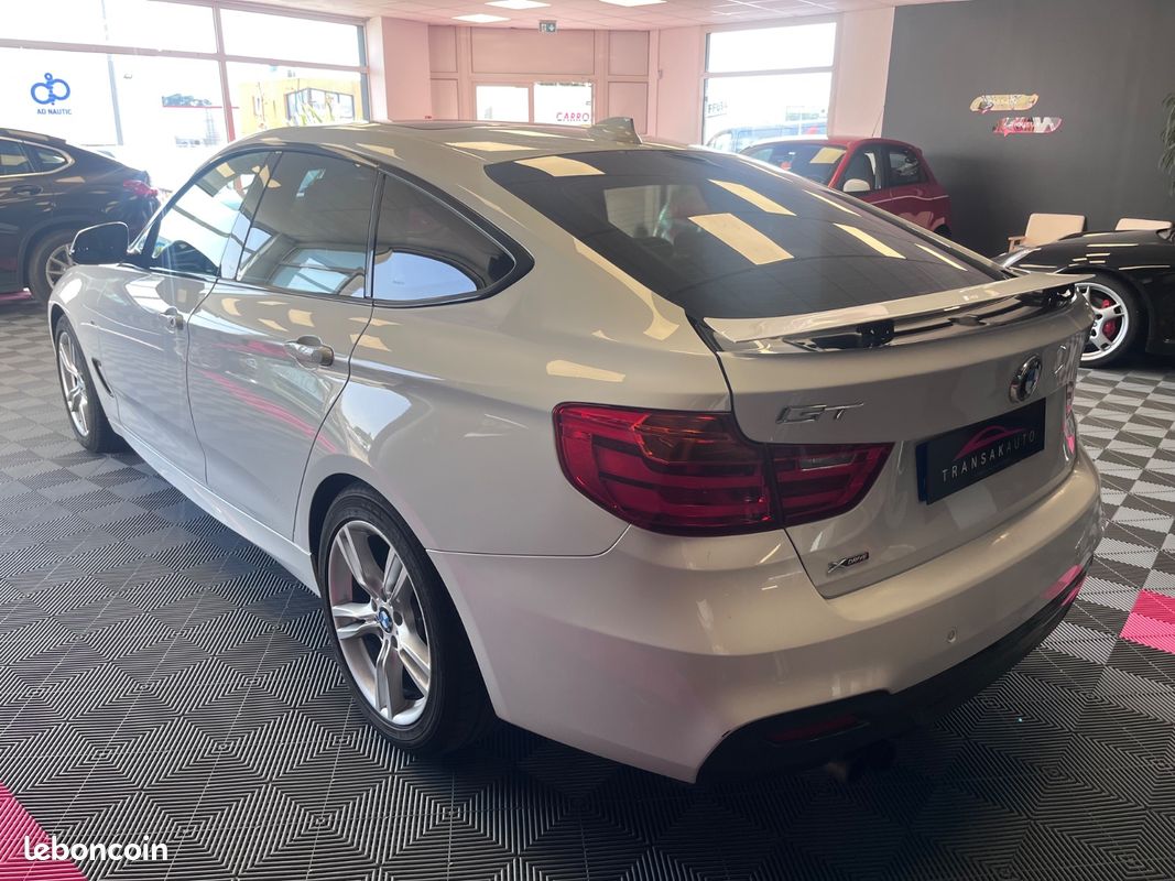 BMW SERIE 3 GRAN TURISMO F34 330d xDrive 258 ch M Sport A. Toit ouvrant / Caméra de recul / Hayon électrique / (image 5)