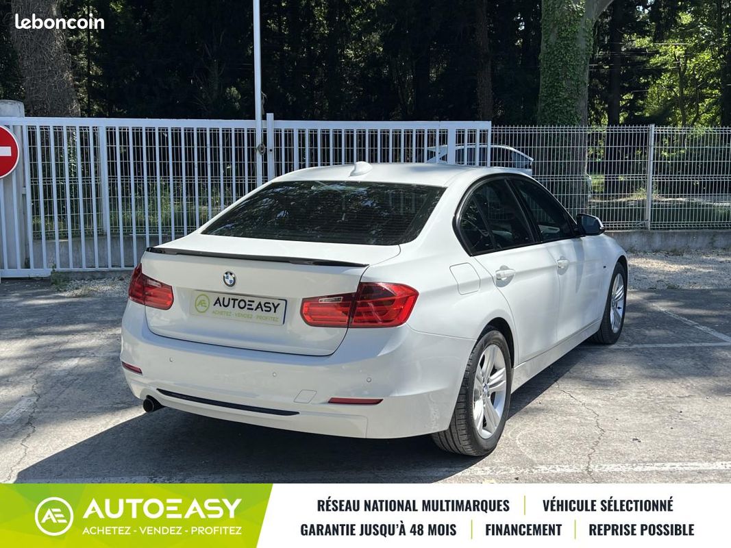 BMW Série 3 F30 318d 143 BVA Sport / GPS / Radars AR / Entretien à Jour (image 2)