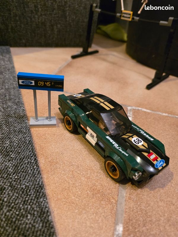 LEGO Speed Champions 75884 Ford Mustang Fastback 1968 – Monté ou