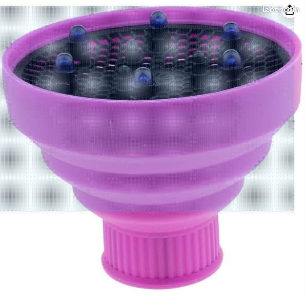 Diffuseur Pliable Pour Sèche-cheveux – En Silicone, Pratique Et Nomade !