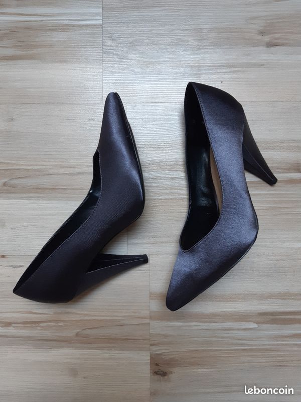 Escarpin gris T.38 (image 3)