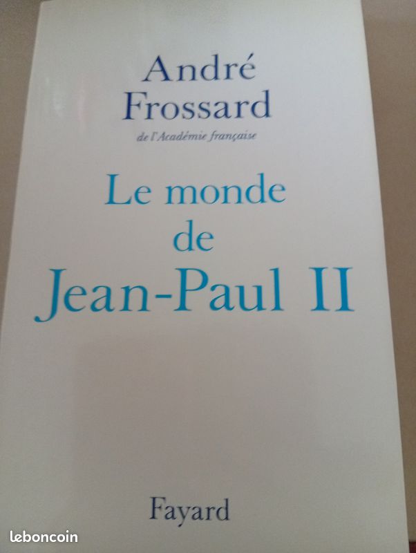 Livre "Le Monde De Jean-Paul II" - Occasion, Poids 228g