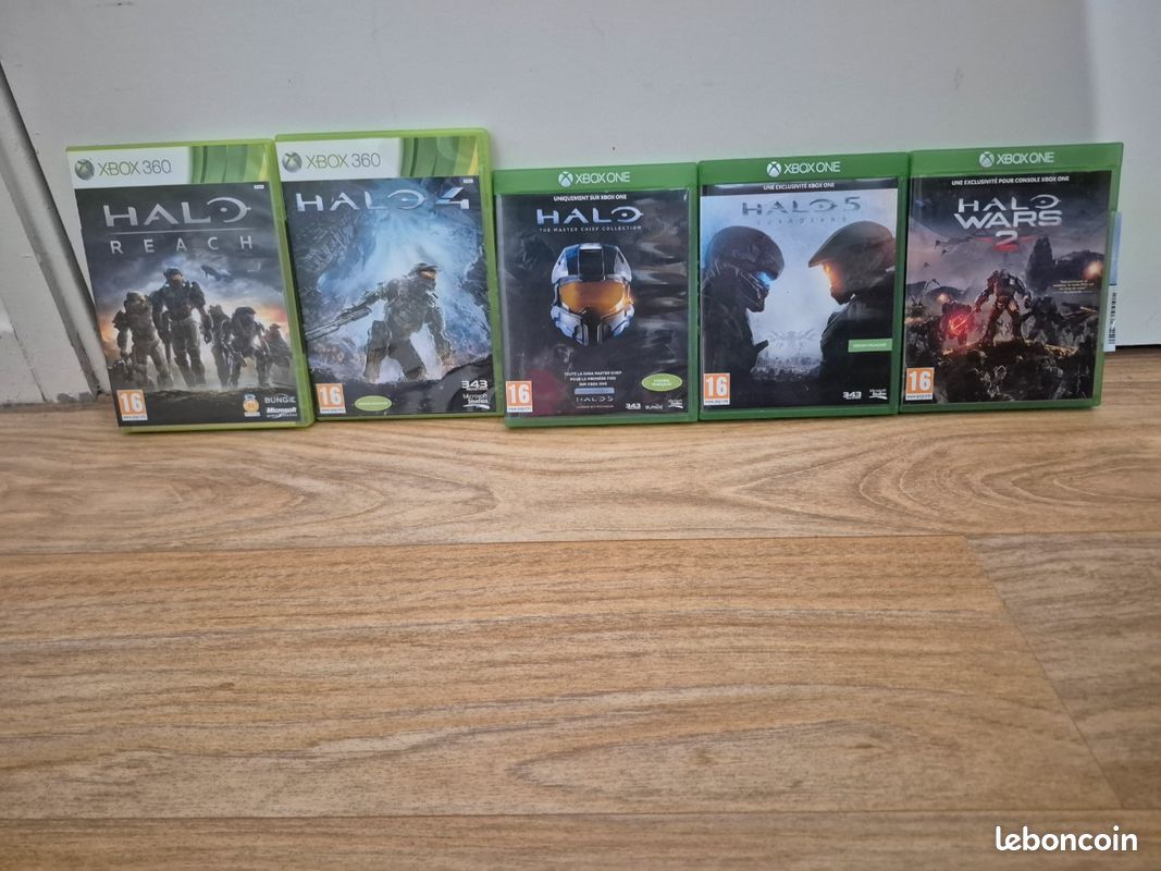 Collection De Jeux Halo Sur Xbox Et Xbox 360 – Lot Occasion